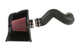 Flowmaster Delta Force Cold Air Intake Kits 315118 Intake, Kit, Black Plastic Tube, Red Cotton Gauze Filter, Black Heat Shield, Chevy, GMC, 6.0L, Kit thumbnail 3