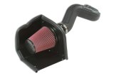 Flowmaster Delta Force Cold Air Intake Kits 315118 Intake, Kit, Black Plastic Tube, Red Cotton Gauze Filter, Black Heat Shield, Chevy, GMC, 6.0L, Kit thumbnail 4