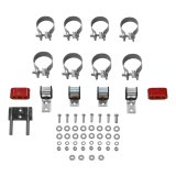 Flowmaster American Thunder Exhaust Systems 817934 System, Crossmember Back, Dual, 2.50 in., Ford, Kit thumbnail 1