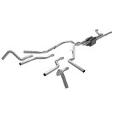 Flowmaster American Thunder Exhaust Systems 817934 System, Crossmember Back, Dual, 2.50 in., Ford, Kit thumbnail 3