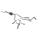 Flowmaster American Thunder Exhaust Systems 817934 System, Crossmember Back, Dual, 2.50 in., Ford, Kit thumbnail 4
