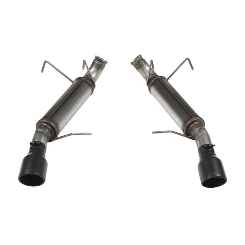 Flowmaster FlowFX Exhaust Systems 717877 System, Axle-Back, FlowFX, 409 Stainless Steel, 2.50 in. Diameter, Split Rear, Black Ceramic Tips, Ford, Kit thumbnail 6
