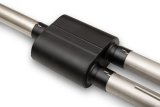 Flowmaster American Thunder Exhaust Systems 818169 System, Cat-back, Thunder, 409 Stainless Steel, 4.50 in. Black Ceramic Coated Tips, Dual Rear Exit, Ford, F150, Kit thumbnail 3