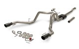 Flowmaster American Thunder Exhaust Systems 818169 System, Cat-back, Thunder, 409 Stainless Steel, 4.50 in. Black Ceramic Coated Tips, Dual Rear Exit, Ford, F150, Kit thumbnail 6