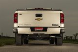 Flowmaster Signature Series Exhaust Systems 737857 System, Cat-back, Series, 304 Stainless Steel, Brushed, 4.50 in. Black Chrome Tip, Single Exit, Chevrolet, GMC, Kit thumbnail 1