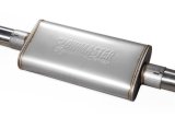 Flowmaster Signature Series Exhaust Systems 737857 System, Cat-back, Series, 304 Stainless Steel, Brushed, 4.50 in. Black Chrome Tip, Single Exit, Chevrolet, GMC, Kit thumbnail 3