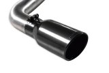 Flowmaster Signature Series Exhaust Systems 737857 System, Cat-back, Series, 304 Stainless Steel, Brushed, 4.50 in. Black Chrome Tip, Single Exit, Chevrolet, GMC, Kit thumbnail 4