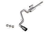 Flowmaster Signature Series Exhaust Systems 737857 System, Cat-back, Series, 304 Stainless Steel, Brushed, 4.50 in. Black Chrome Tip, Single Exit, Chevrolet, GMC, Kit thumbnail 8