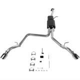 Flowmaster American Thunder Exhaust Systems 17342 Exhaust, Thunder, Steel, Aluminized, Resonator, Tip, Chevy, GMC, 5.3, Kit thumbnail 1