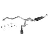 Flowmaster American Thunder Exhaust Systems 17342 Exhaust, Thunder, Steel, Aluminized, Resonator, Tip, Chevy, GMC, 5.3, Kit thumbnail 2