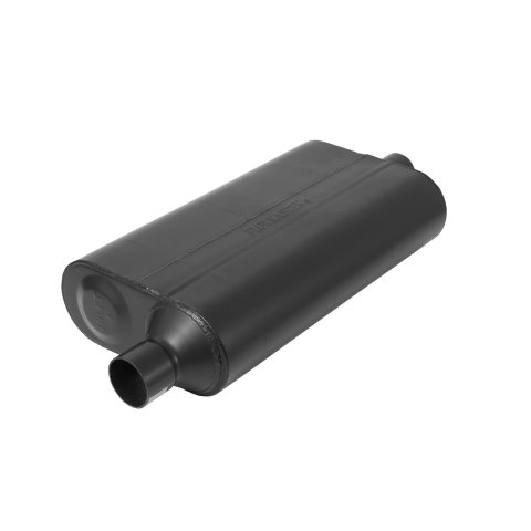 Flowmaster 50 Series Delta Flow Steel 2 Inch Muffler 942051 Muffler, Series, in. Inlet/2 in. Outlet, Steel, Black, Each