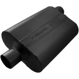 Flowmaster 40 Series Delta Flow Steel 2.5 Inch Muffler 942542 Muffler, Series, 2 1/2 in. Inlet/2 1/2 in. Outlet, Steel, Black, Each thumbnail 2