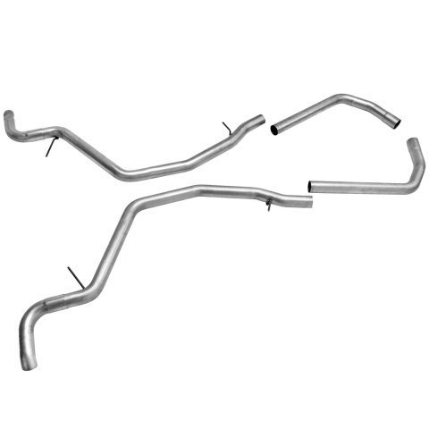 Flowmaster Stainless Steel American Thunder Exhaust Systems 817413 Exhaust, Thunder, Header-Back, Steel, Natural, Chevy, Kit