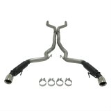 Flowmaster Outlaw Series Exhaust Systems 817734 System, Series, Dual, Cat-back, Stainless Steel, Split Rear Exit, Ford, Kit thumbnail 1