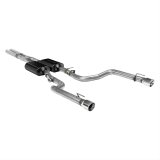 Flowmaster American Thunder Exhaust Systems 817758 Systems, Thunder, Cat-back, Dual, Stainless Steel, Natural, Rear Exit, Polished Tips, Dodge, 6.2L, 6.4L, Kit thumbnail 3