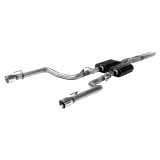 Flowmaster American Thunder Exhaust Systems 817758 Systems, Thunder, Cat-back, Dual, Stainless Steel, Natural, Rear Exit, Polished Tips, Dodge, 6.2L, 6.4L, Kit thumbnail 6