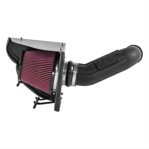 Flowmaster Delta Force Cold Air Intake Kits 615142 Intake, Air, Red Filter, Black Polyethylene Tube, Jeep, 3.8L, Kit thumbnail 2