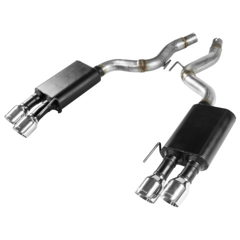 Flowmaster Stainless Steel American Thunder Exhaust Systems 817807 System, Thunder, Axle-back, Steel, DOR, Moderate/Aggressive Sound, Ford, Mustang GT, 5.0L, Kit thumbnail 5
