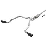 Flowmaster FlowFX Exhaust Systems 717893 System, Cat-back, FlowFX, 409 Stainless Steel, 4.50 in. Black Ceramic Coated Tips, Dual Exit, Chevy, GMC, 5.3L, Kit thumbnail 1