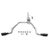 Flowmaster FlowFX Exhaust Systems 717893 System, Cat-back, FlowFX, 409 Stainless Steel, 4.50 in. Black Ceramic Coated Tips, Dual Exit, Chevy, GMC, 5.3L, Kit thumbnail 8