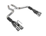 Flowmaster Outlaw Series Exhaust Systems 817825 System, Series, Rear Axle-Back, 409 Stainless Steel, Natural/Black, 3 in. Diameter, Polished Tip, Ford, Kit thumbnail 4