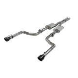 Flowmaster FlowFX Exhaust Systems 717935 System, Cat-back, Stainless, Natrual, Dual, Active Exhaust, Black Ceramic Tips, Dodge, 6.2L, 6.4L, Kit thumbnail 2