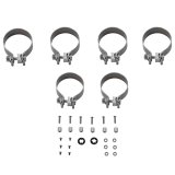 Flowmaster FlowFX Exhaust Systems 717935 System, Cat-back, Stainless, Natrual, Dual, Active Exhaust, Black Ceramic Tips, Dodge, 6.2L, 6.4L, Kit thumbnail 3