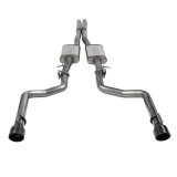 Flowmaster FlowFX Exhaust Systems 717935 System, Cat-back, Stainless, Natrual, Dual, Active Exhaust, Black Ceramic Tips, Dodge, 6.2L, 6.4L, Kit thumbnail 5