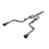 Flowmaster FlowFX Exhaust Systems 717935 System, Cat-back, Stainless, Natrual, Dual, Active Exhaust, Black Ceramic Tips, Dodge, 6.2L, 6.4L, Kit thumbnail 6