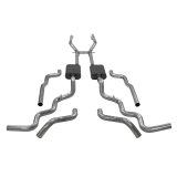 Flowmaster American Thunder Exhaust Systems 817940 System, Thunder, Crossmember back, Dual, Stainless, Split Rear/Split Side Exit, Chevy, GMC, Kit thumbnail 5