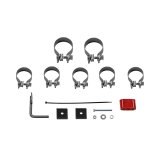 Flowmaster FlowFX Exhaust Systems 718114 System, FlowFX, Cat-back, Single, Stainless Steel, Natural, Split Side Exit, Black Ceramic Coated Tip, Chevy, GMC, Kit thumbnail 2