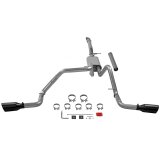 Flowmaster FlowFX Exhaust Systems 718114 System, FlowFX, Cat-back, Single, Stainless Steel, Natural, Split Side Exit, Black Ceramic Coated Tip, Chevy, GMC, Kit thumbnail 4