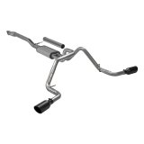 Flowmaster FlowFX Exhaust Systems 718114 System, FlowFX, Cat-back, Single, Stainless Steel, Natural, Split Side Exit, Black Ceramic Coated Tip, Chevy, GMC, Kit thumbnail 5