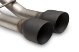 Flowmaster FlowFX Exhaust Systems 718188 System, Cat-back, FlowFX, 409 Stainless Steel, 4 in. Black Ceramic Coated Tips, Passenger Side Exit, Chevy, GMC, Kit thumbnail 4