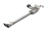 Flowmaster FlowFX Exhaust Systems 718188 System, Cat-back, FlowFX, 409 Stainless Steel, 4 in. Black Ceramic Coated Tips, Passenger Side Exit, Chevy, GMC, Kit thumbnail 5