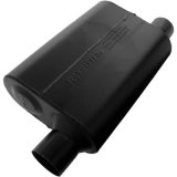 Flowmaster Super 44 Series Steel 2.5 Inch Muffler 942549 Muffler, Series, 2 1/2 in. Inlet/2 1/2 in. Outlet, Steel, Black, Each thumbnail 4