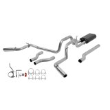 Flowmaster American Thunder Exhaust Systems 17438 Exhaust, Thunder, Cat-Back, Steel, Aluminized, Polished Tips, Dodge, Pickup, 5.7L, Kit thumbnail 2