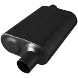 Flowmaster Stainless Steel 40 Series 409 2.25 Inch Muffler 8042443 Muffler, Series, 2 1/4 in. Inlet/2 1/4 in. Outlet, Steel, Black, Each thumbnail 4