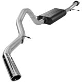 Flowmaster Force II Cat-Back Exhaust Systems for 2000-2006 TAHOE, YUKON - 817344 System, III, Cat-back, Single, Stainless, Natural, Side Exit, Chevy, GMC, 4.8L LS, 5.3L LS, Kit thumbnail 5