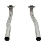 Flowmaster Intermediate Pipe Kits 81073 Pipes, Exhaust, Stainless Steel, Natural, Pontiac, Pair thumbnail 1