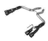 Flowmaster Outlaw Series Exhaust Systems 817824 System, Series, Rear Axle-Back, 409 Stainless Steel, Natural/Black, 3 in. Diameter, Black Ceramic Coated Tip, Ford, Kit thumbnail 3