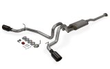 Flowmaster FlowFX Exhaust Systems 717876 System, FlowFX, Cat-Back, 409 Stainless Steel, Single-In/Dual-Out, Dual 4.5 in. Black Stainless Tips, Toyota, Tacoma, 4.0L, Kit thumbnail 4