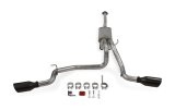 Flowmaster FlowFX Exhaust Systems 717876 System, FlowFX, Cat-Back, 409 Stainless Steel, Single-In/Dual-Out, Dual 4.5 in. Black Stainless Tips, Toyota, Tacoma, 4.0L, Kit thumbnail 5
