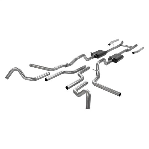 Flowmaster American Thunder Exhaust Systems 817938 System, Thunder, Header-Back, Stainless Steel, Ford, Standard Cab, Kit thumbnail 2