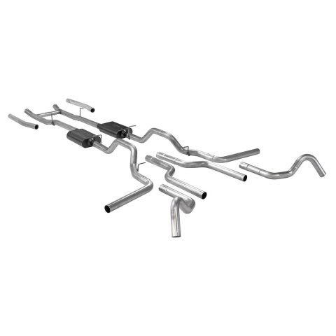 Flowmaster American Thunder Exhaust Systems 817938 System, Thunder, Header-Back, Stainless Steel, Ford, Standard Cab, Kit thumbnail 3