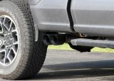 Flowmaster FlowFX Exhaust Systems 718116 System, Cat-back, FlowFX, 409 Stainless Steel, 4.00 in. Black Ceramic Coated Tips, Passenger Side Exit, Ford, Kit thumbnail 1