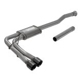 Flowmaster FlowFX Exhaust Systems 718116 System, Cat-back, FlowFX, 409 Stainless Steel, 4.00 in. Black Ceramic Coated Tips, Passenger Side Exit, Ford, Kit thumbnail 2