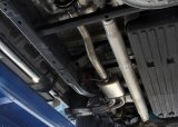 Flowmaster FlowFX Exhaust Systems 718116 System, Cat-back, FlowFX, 409 Stainless Steel, 4.00 in. Black Ceramic Coated Tips, Passenger Side Exit, Ford, Kit thumbnail 3