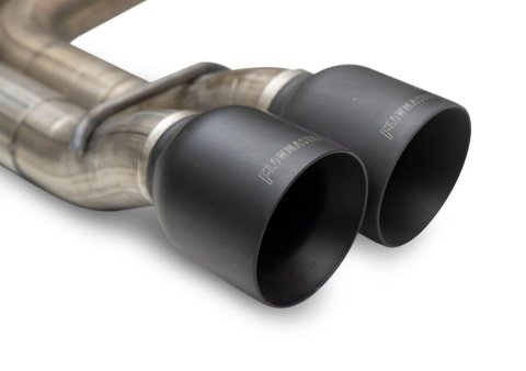 Flowmaster FlowFX Exhaust Systems for 2023-2026 CANYON, COLORADO - 718165 System, Cat-back, FlowFX, 409 Stainless Steel, 4 in. Black Ceramic Coated Tips, Passenger Side Exit, Chevy, GMC, Kit thumbnail 1
