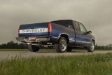 Flowmaster Outlaw Series Exhaust Systems 818191 System, Cat-back, Series, 3.00 in., 409 Stainless Steel, Natural, 4.50 in. Black Tip, Split Side, Split Rear, Chevy, GMC, Kit thumbnail 4